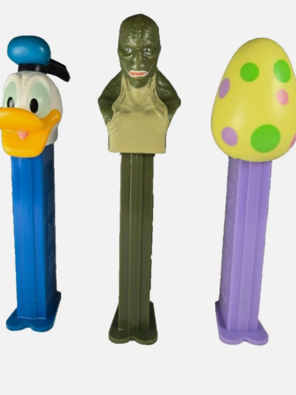 Pez Dispensers Marvel's Lizardman 2012, Easter Egg 2012, Disney's Donald Duck